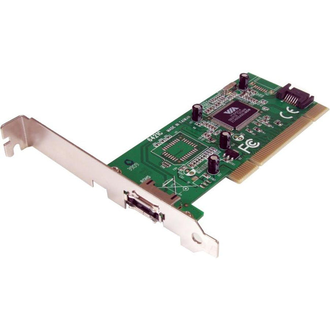StarTech.com Startech 1 Port eSATA + 1 Port SATA PCI SATA Controller Card