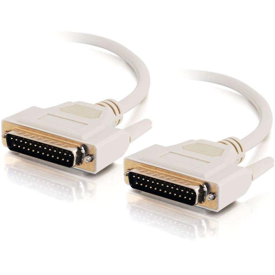 C2G 10ft DB25 M-M Null Modem Cable