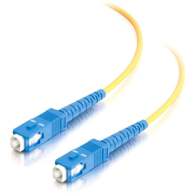 C2G-7m SC-SC 9-125 OS1 Simplex Singlemode PVC Fiber Optic Cable - Yellow