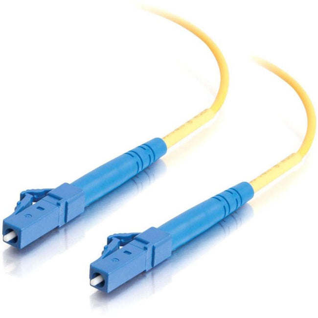 C2G-7m LC-LC 9-125 OS1 Simplex Singlemode PVC Fiber Optic Cable - Yellow