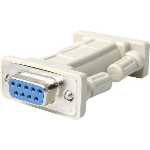 StarTech.com DB9 RS232 Serial Null Modem Adapter - F-F