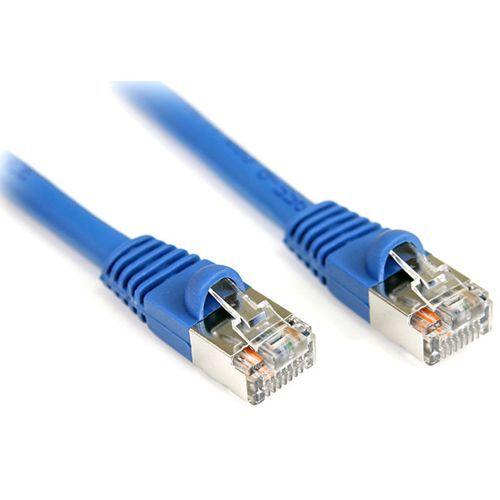 StarTech.com 25 ft Blue Shielded Snagless Cat5e Patch Cable