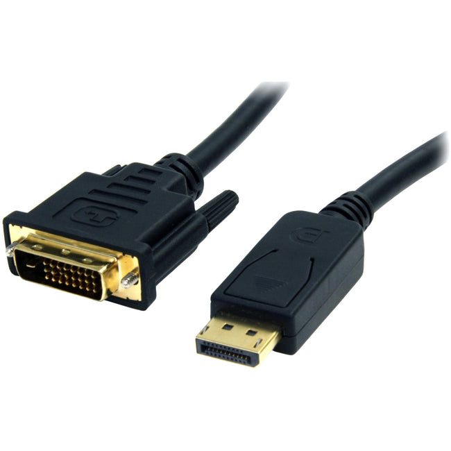 StarTech.com DisplayPort To DVI Cable - 6 ft - 2m - Passive - 1080p - DP to DVI Cable - DisplayPort Adapter Cable