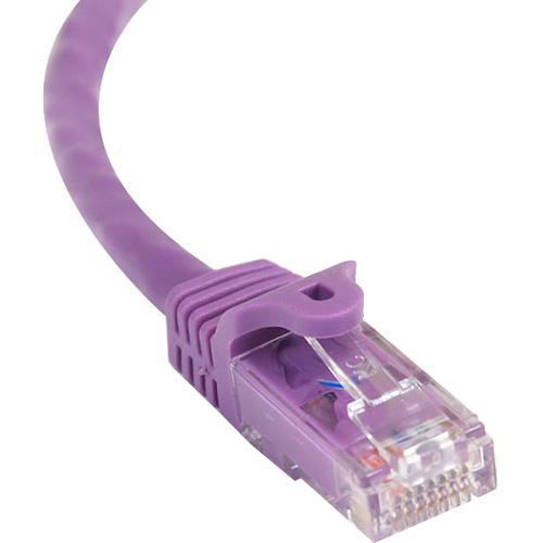StarTech.com 100 ft Purple Snagless Cat6 UTP Patch Cable