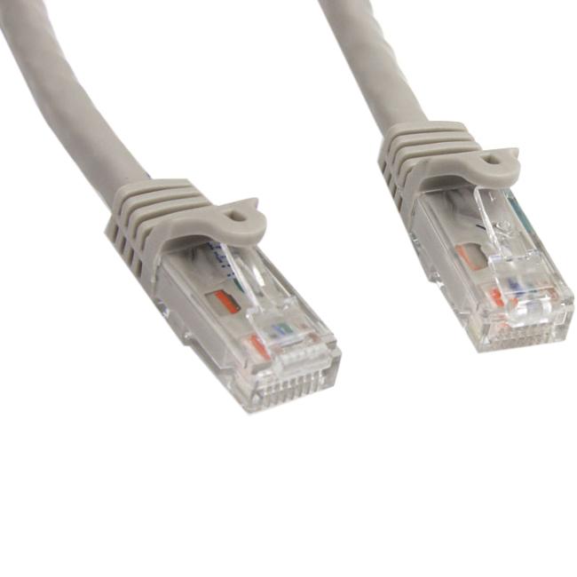 StarTech.com 75 ft Gray Snagless Cat6 UTP Patch Cable