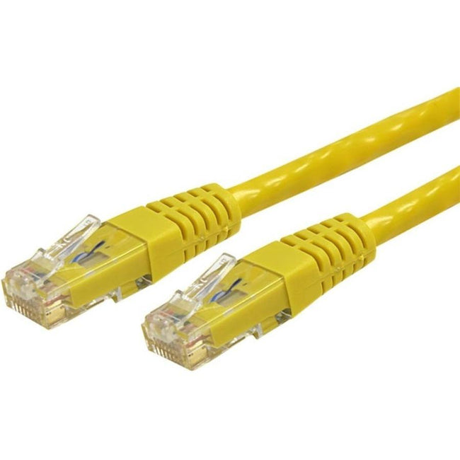 StarTech.com 7 ft Yellow Molded Cat6 UTP Patch Cable - ETL Verified