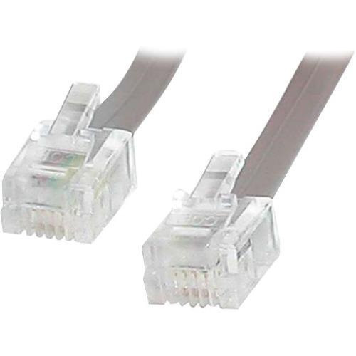 StarTech.com 25 ft RJ11 Telephone Modem Cable