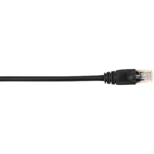 Black Box CAT6 Value Line Patch Cable, Stranded, Black, 3-ft. (0.9-m), 25-Pack