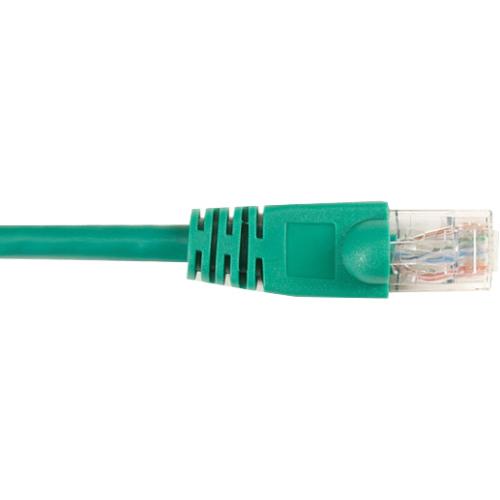Black Box CAT6 Value Line Patch Cable, Stranded, Green, 15-ft. (4.5-m), 10-Pack