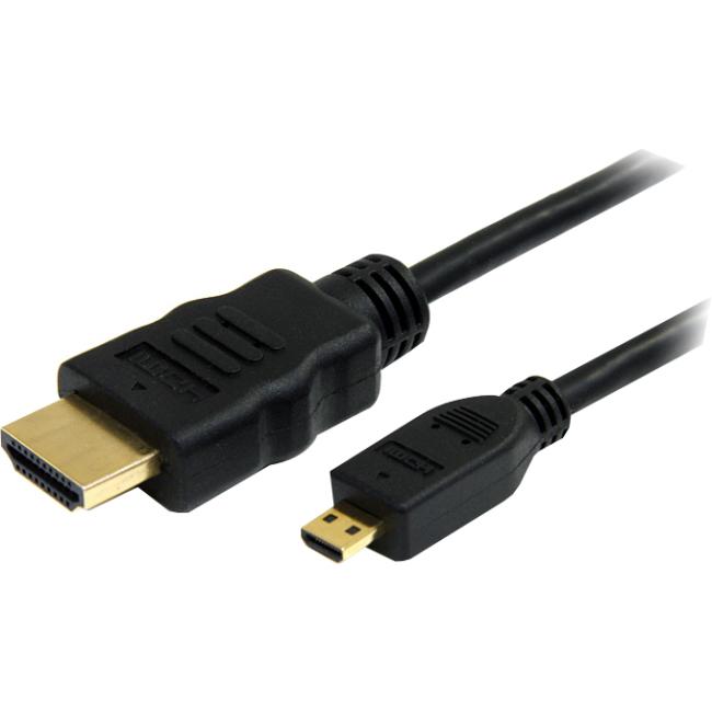 StarTech.com 6 ft High Speed HDMI Cable with Ethernet - HDMI to HDMI Micro - M-M