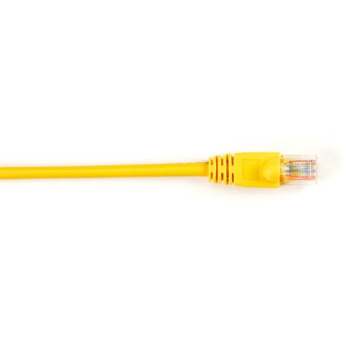 Black Box CAT5e Value Line Patch Cable, Stranded, Yellow, 15-ft. (4.5-m)