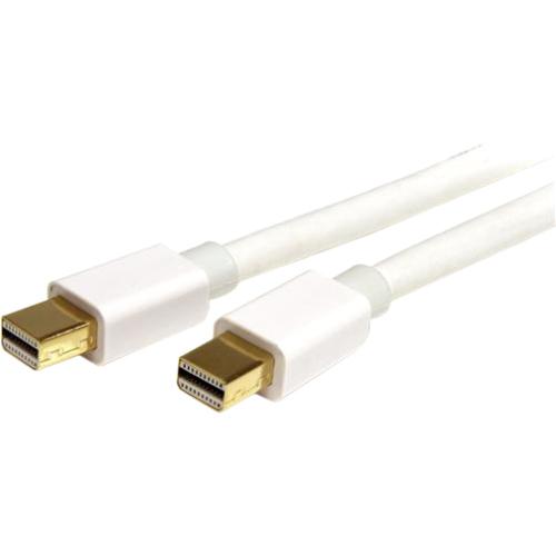 StarTech.com 3m (10 ft) White Mini DisplayPort Cable - M-M