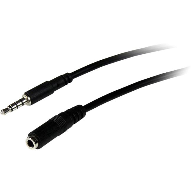 StarTech.com 1m 3.5mm 4 Position TRRS Headset Extension Cable - M-F