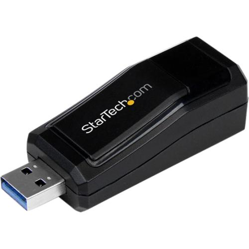 StarTech.com USB 3.0 to Gigabit Ethernet NIC Network Adapter - 10-100-1000 Mbps