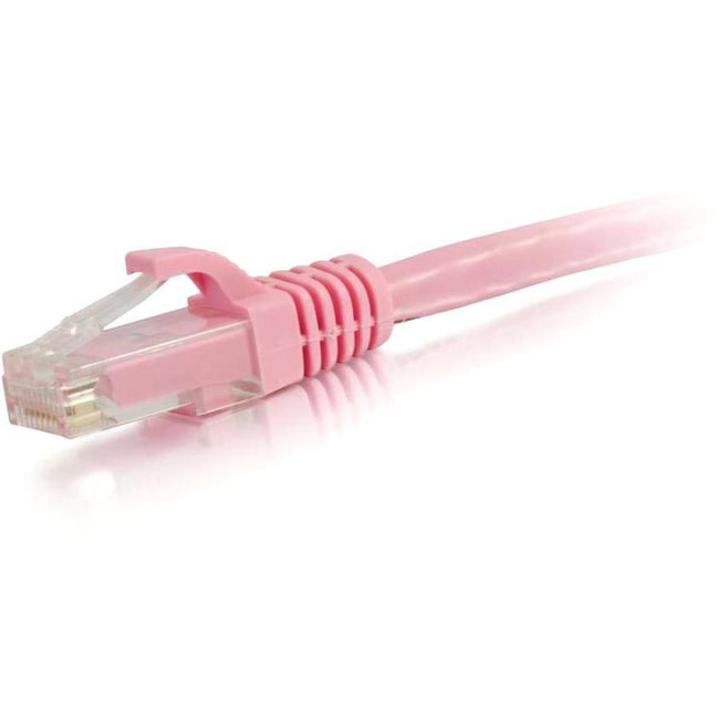 C2G-9ft Cat6 Snagless Unshielded (UTP) Network Patch Cable - Pink