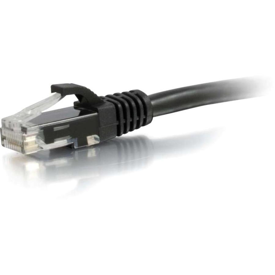 C2G 12ft Cat5e Snagless Unshielded (UTP) Network Patch Ethernet Cable-Black