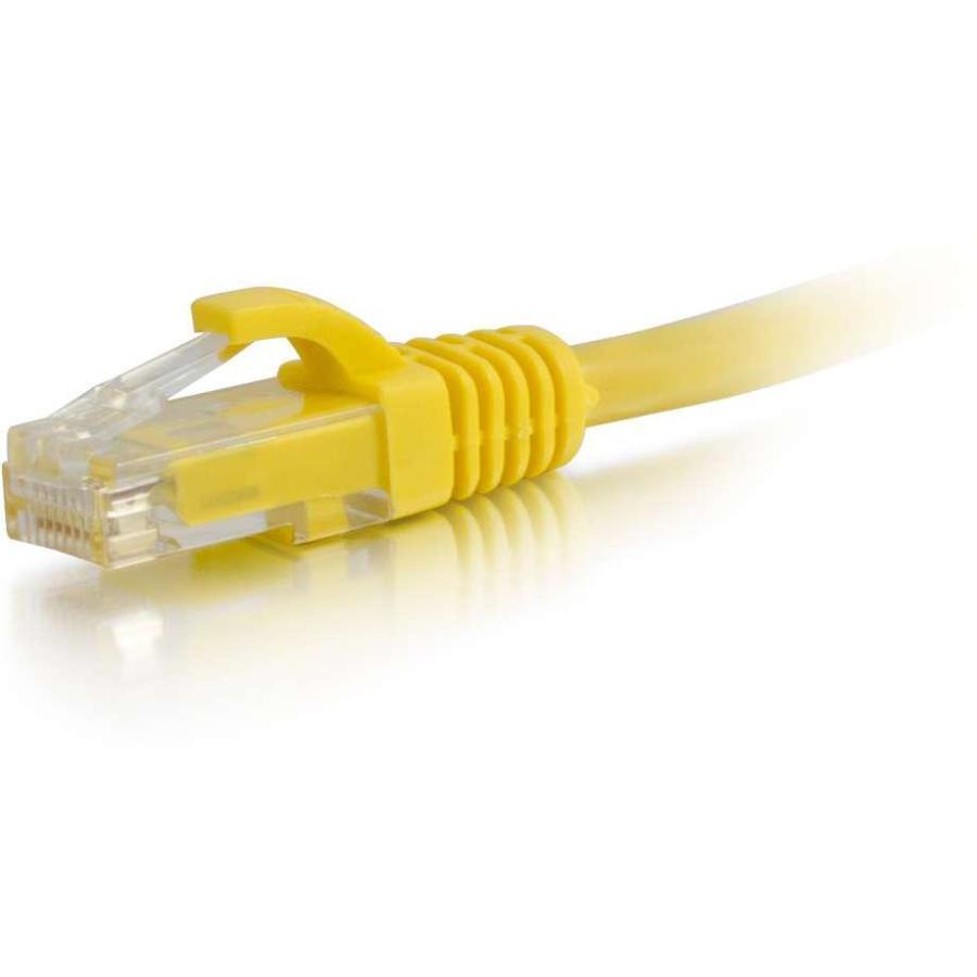 C2G-8ft Cat5e Snagless Unshielded (UTP) Network Patch Cable - Yellow