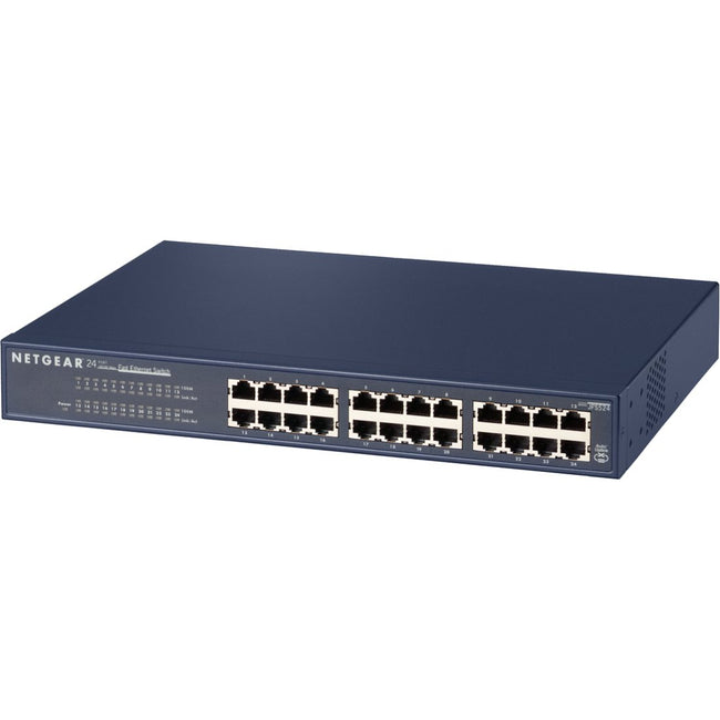 Netgear ProSafe 24-Port 10-100 Mbps Fast Ethernet Switch (JFS524)