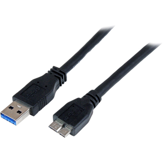 StarTech.com 1m (3ft) Certified SuperSpeed USB 3.0 A to Micro B Cable - M-M