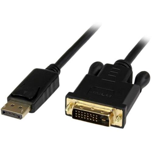 StarTech.com 6 ft Mini DisplayPort to DVI Active Adapter Converter Cable - mDP to DVI 1920x1200 - Black