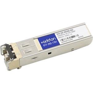 AddOn ZTE SFP-GE-M500 Compatible TAA Compliant 1000Base-SX SFP Transceiver (MMF, 850nm, 550m, LC)