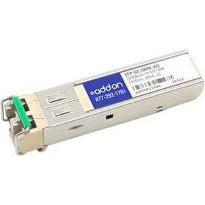 AddOn ZTE SFP-GE-S80K Compatible TAA Compliant 1000Base-ZX SFP Transceiver (SMF, 1550nm, 80km, LC)