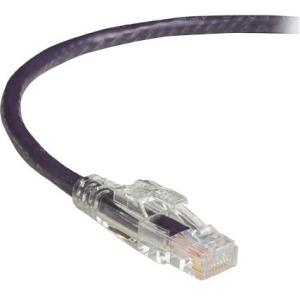 Black Box GigaTrue 3 CAT6 550-MHz Lockable Patch Cable (UTP) - Violet, 20-ft. (6.0-m)