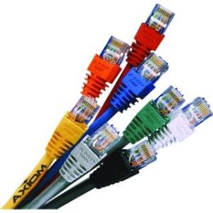 Axiom 7FT CAT5E 350mhz Patch Cable Molded Boot (Yellow)