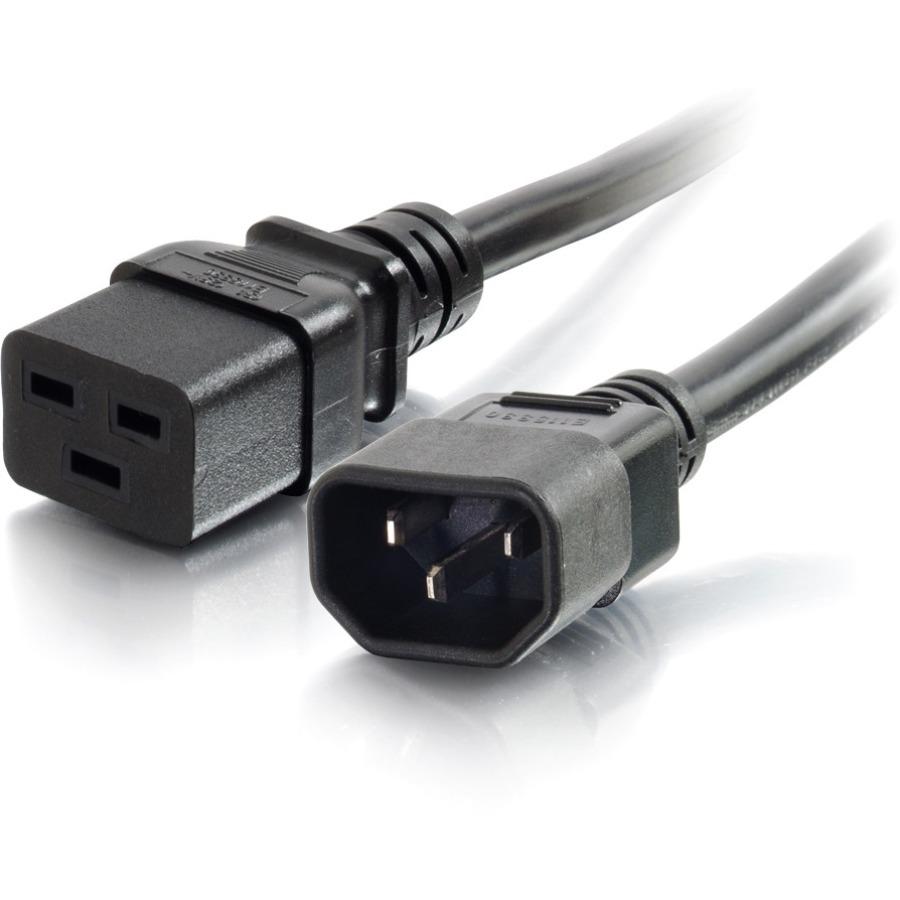 C2G 10ft 14AWG 250 Volt Power Cord (IEC C14 to IEC320 C19)
