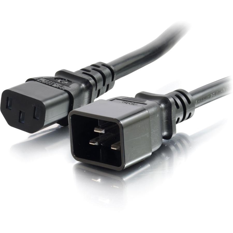 C2G 6ft 14WG 250 Volt Power Cord (IEC320 C20 to IEC320 C13)