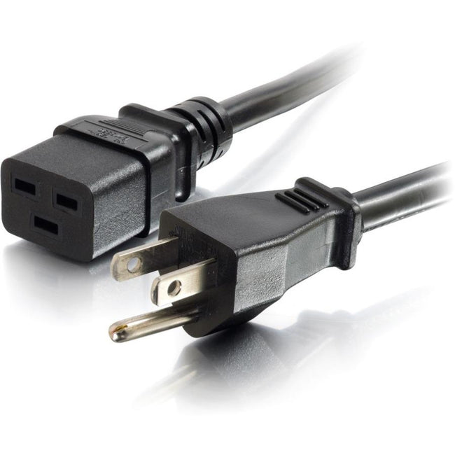 C2G 10ft 14AWG 125 Volt Power Cord (NEMA 5-15P to IEC320 C19)