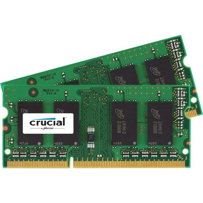 Crucial 8GB (2 x 4 GB) DDR3 SDRAM Memory Module