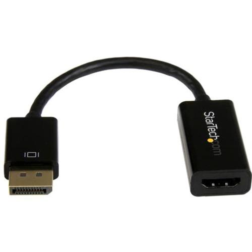 StarTech.com DisplayPort to HDMI 4K Audio - Video Converter - DP 1.2 to HDMI Active Adapter for Desktop - Laptop Computers - 4K @ 30 Hz