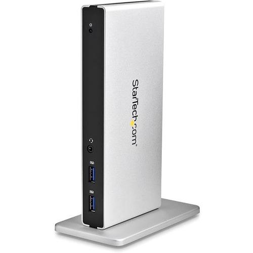 StarTech.com USB 3.0 Docking Station - Compatible with Windows - macOS - Dual DVI Docking Station Supports Dual Monitors - DVI to HDMI and DVI to