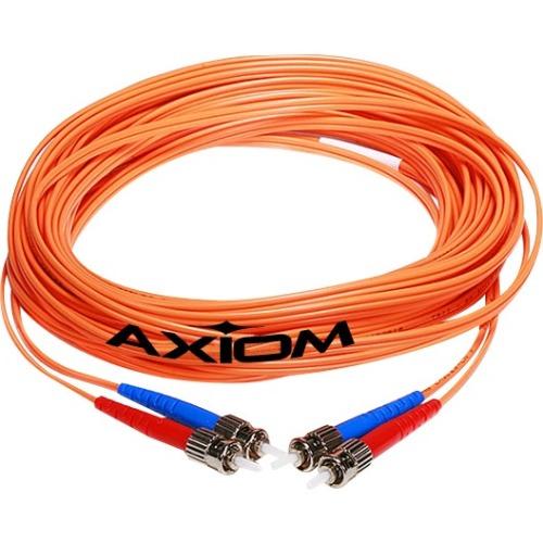 Axiom LC-SC Multimode Duplex OM1 62.5-125 Fiber Optic Cable 8m