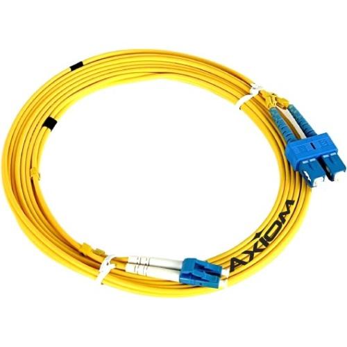 Axiom SC-SC Singlemode Duplex OS2 9-125 Fiber Optic Cable 12m