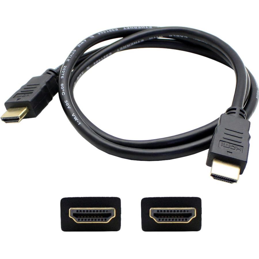 AddOn 3ft HDMI Male to Male Black Cable