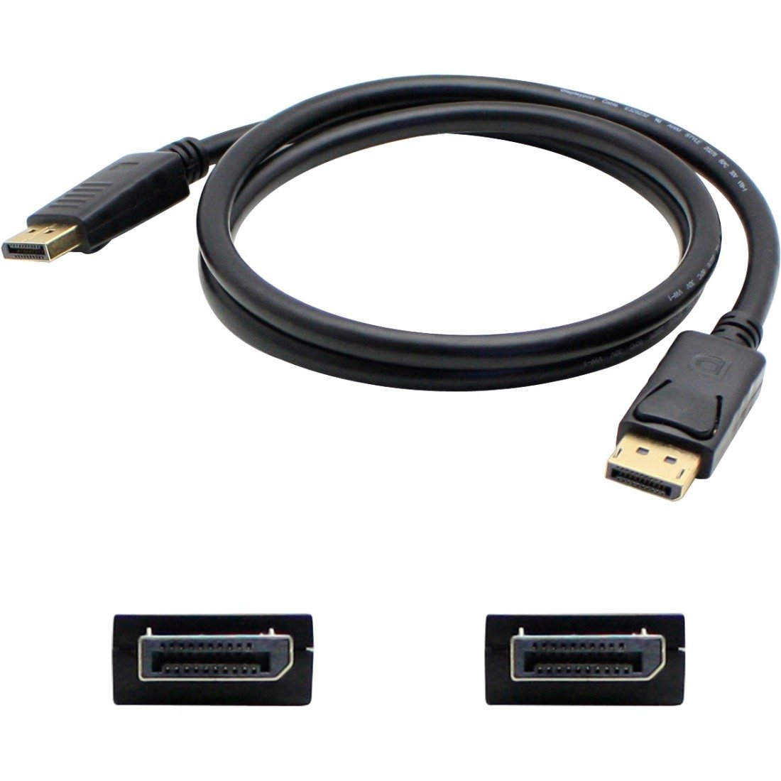 AddOn 10ft DisplayPort Male to Male Black Cable