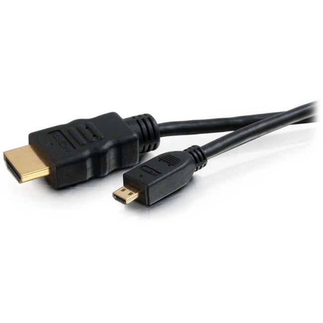 C2G 1.5ft High Speed HDMI to HDMI Micro Cable with Ethernet