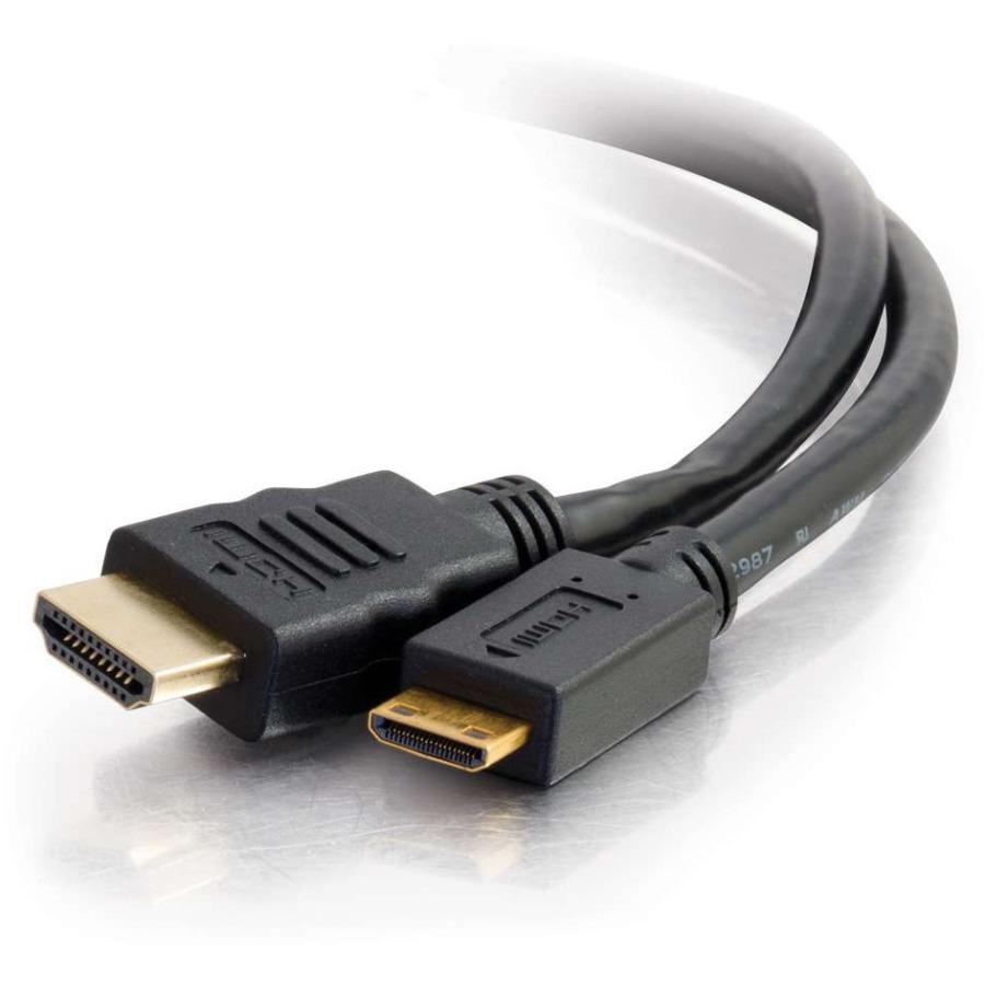 C2G 1.5ft High Speed HDMI to HDMI Mini Cable with Ethernet