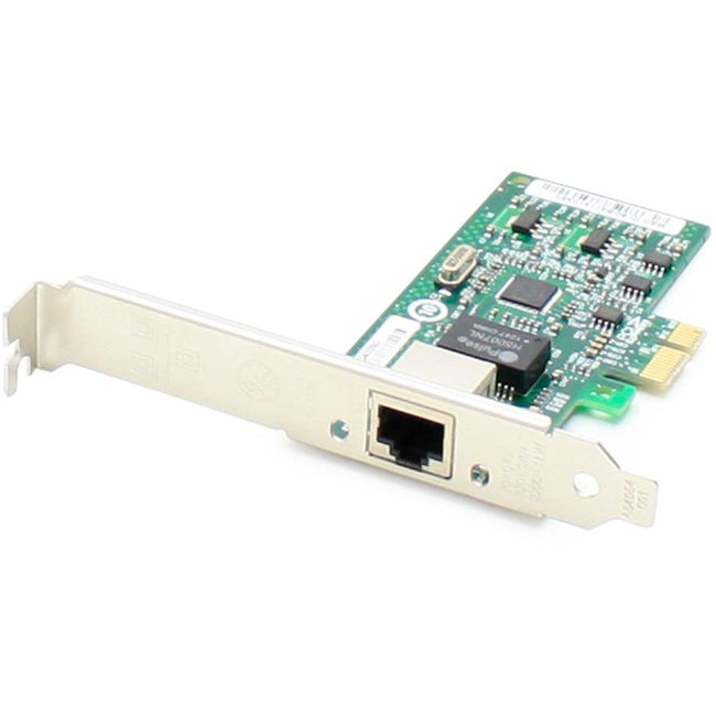 AddOn 10-100-1000Mbs Single Open RJ-45 Port 100m PCIe x4 Network Interface Card