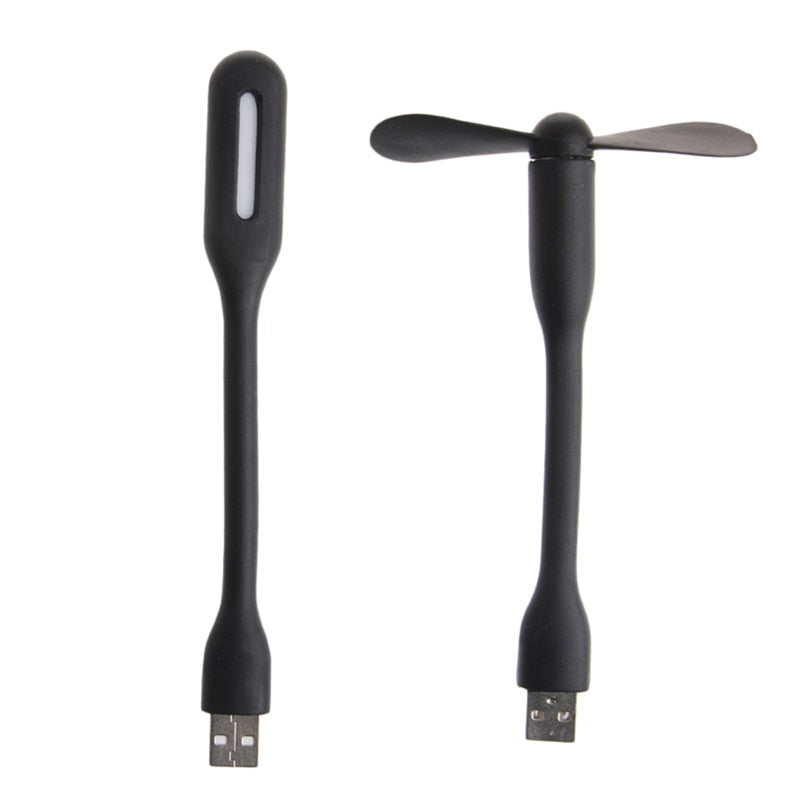håber Forsømme Dinkarville New Flexible USB Fan USB LED Light Lamp For MacBook Laptop Notebook PC –  QuickFresh